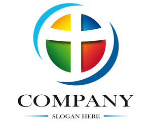 Project logo religion colored