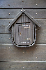 post mail a  brown knocker door curch  lombardy italy  varese az