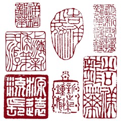 Chinese Oriental seals,traditional stamp