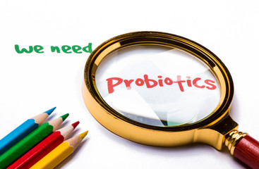 Probiotics Concept 