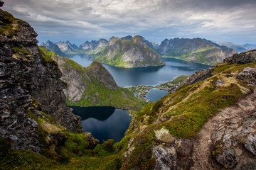 Beautiful Norwegian landscape - fjords