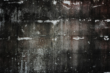 grunge texture, wall background, vignette