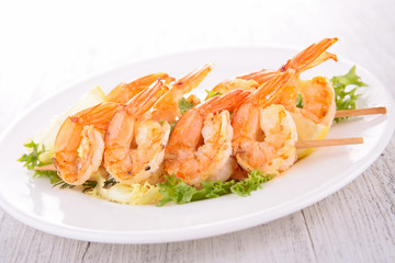 shrimp kebab
