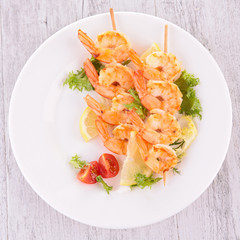 shrimp kebab