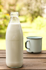 Bottle of milk