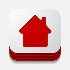 square button: house