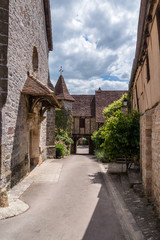 Fototapeta na wymiar Village médiéval