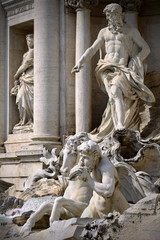 Statue of Oceanus, Trevi Fountain, Rome