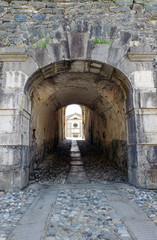 Fototapeta na wymiar Forte di Fenestrelle - Val Chisone - Piemonte