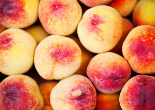 Peach close up.