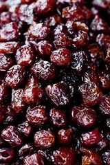 Mix of different dried fruits and nuts