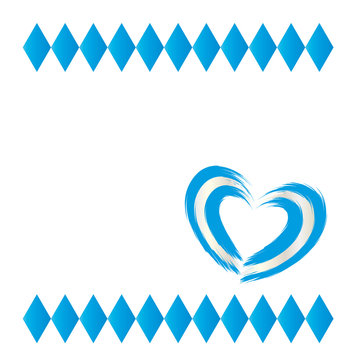 Rauten - Wiesn - Oktoberfest - Herz