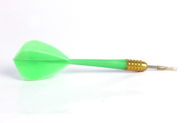 green dart isolated
