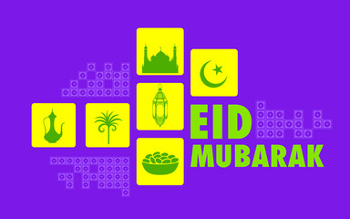Eid Mubarak (Happy Eid) background