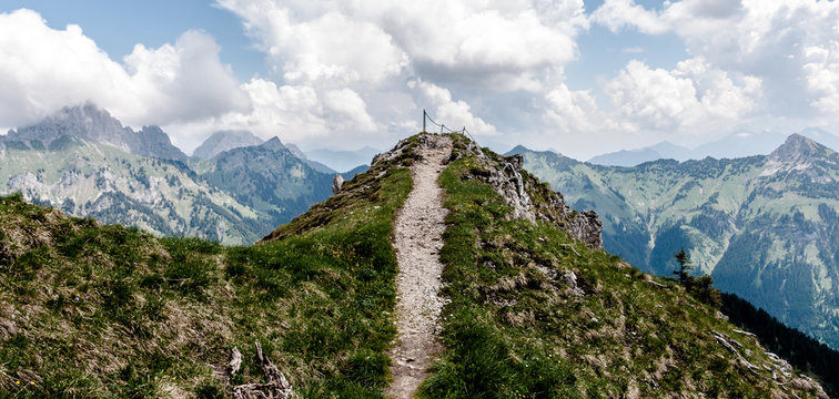 Wandern im Tannheimer Tal, Österreich