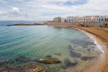 on Salento the Beach of Gallipoli, Puglia, Italy