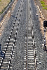 Fototapeta premium Vía de tren