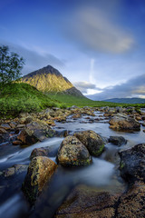 Smooth Mountain Sunrise