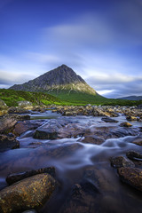 Mountain at first light