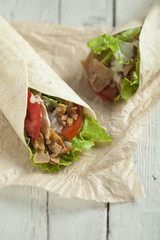 Kebab wrap