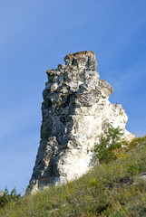 Cretaceous rocks in Divnogorie, Russia