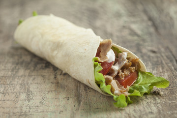 Kebab wrap