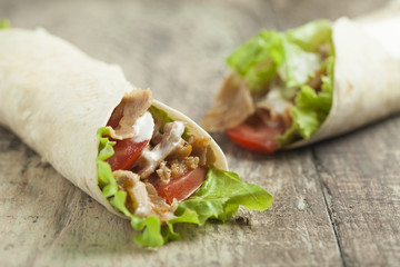 Kebab wrap
