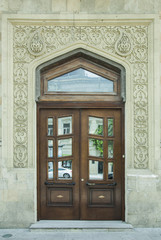 Door to the building