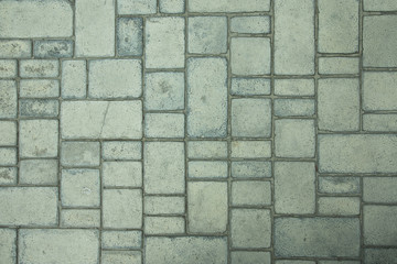 fragment of paving
