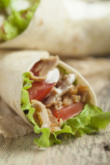 Kebab wrap