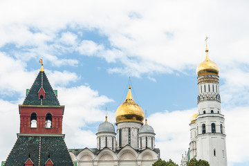 Moscow Kremlin Building in summer time