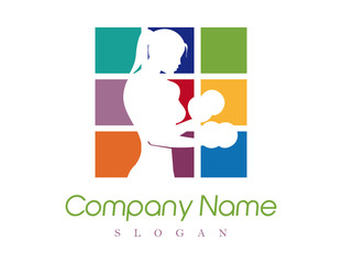 Gym female logo