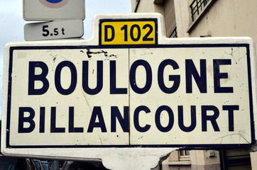 Obraz premium boulogne billancourt