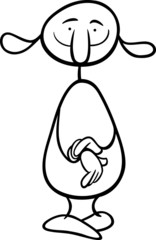 fantasy character cartoon coloring page