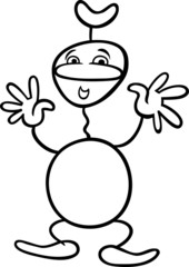 fantasy character cartoon coloring page