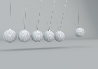 Golfball Pendel
