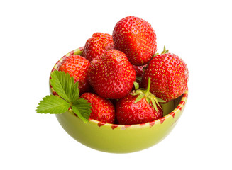 Fototapeta na wymiar Strawberry in the bowl