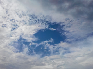 Obraz premium Clouds Blue Sky, Texture