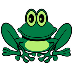 Frosch süss witzig