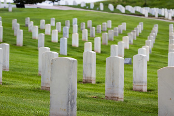 military graveyard