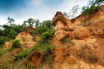 gongoni, "grand canyon" of west bengal, India