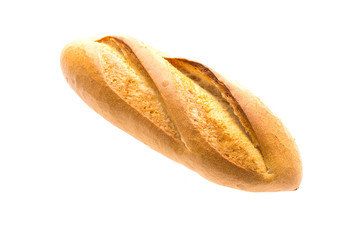 Bread isolated on white