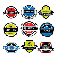 Obraz premium vintage labels set