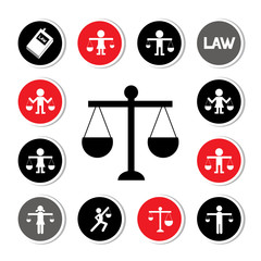scales of justice icon