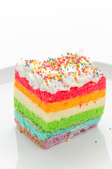 Rainbow cake