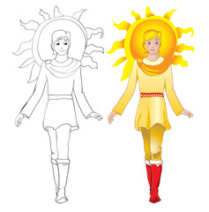 Sun man
