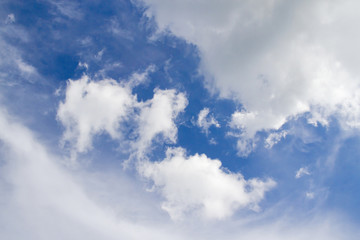 Sky with clouds