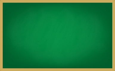 Empty Green Chalk Board Background