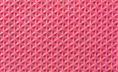 Closeup texture of rough pink foam