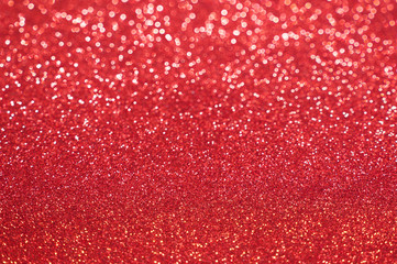 red glitter christmas abstract background